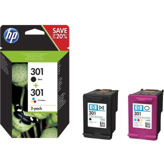 Original HP 301 Multipack Ink Cartridges
