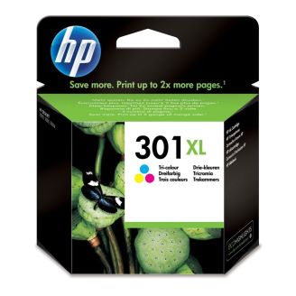 Original High Capacity HP 301XL Colour Ink Cartridge