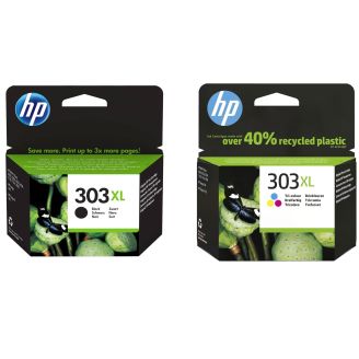 Original High Capacity HP 303XL Multipack Ink Cartridges