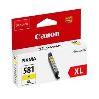 Original Canon 581 Yellow Ink Cartridge (CLI581 XL)