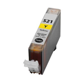 Compatible Canon CLI521Y Yellow (2936B001AA)
