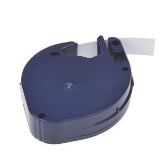 Compatible Dymo 12267 Black on Clear 12mm x 4m LetraTAG Labelling Tape (5 Pack)