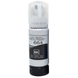 Epson 664 Black Ink Bottle Refill (T6641)