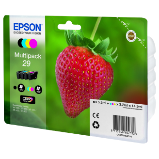 Original Epson 29 Multipack Ink (T2986 Strawberry)