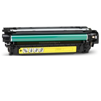 Compatible HP 504A Yellow Toner Cartridge (CE252A)
