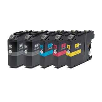 Brother LC123 Ink Cartridges Replacement - 5 Pack