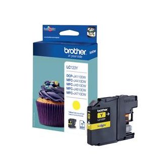 Original Brother LC123Y Ink Cartridge