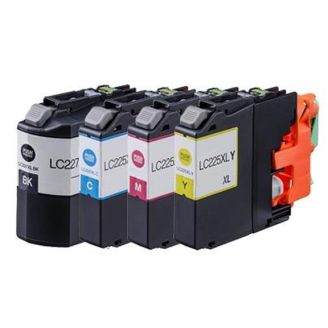 Compatible Brother LC227XL / LC225XL Ink - 4 Pack