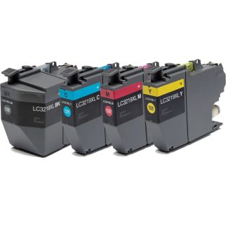 Brother LC3219XL Ink Cartridges Replacement - 4 Pack