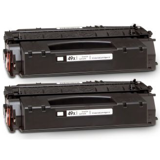 HP 49X Toner Cartridge Replacement (Q5949X) - 2 Pack