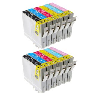 Compatible Multipack Epson T0487 Ink Cartridges (Seahorse) - 12 Pack