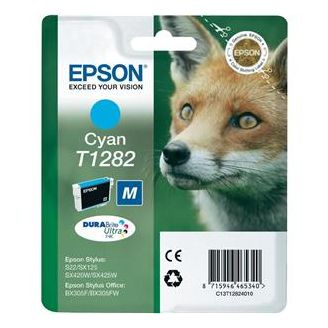 Original Epson T1282 Cyan Ink Cartridge