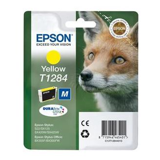 Original Epson T1284 Yellow Ink Cartridge